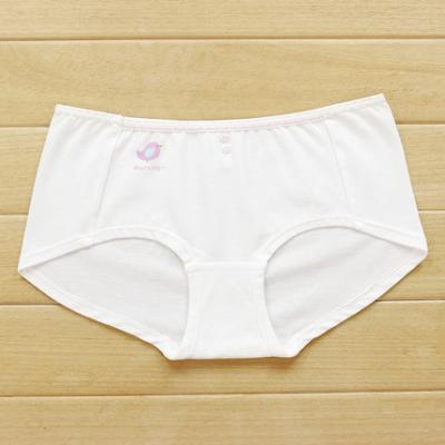 China Antibacterial Simple White Nylon Micro Modal Adult Size Bikini Briefs Cute Bikini Panties Underwear for sale