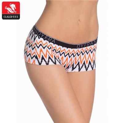 China Custom pattern safty short boyshort antibacterial pants sexy cotton boxer briefs for women for sale