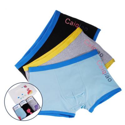 China Antibacterial Wholesale Kids Boys Printing Boy Underwear Young Children Lingerie for sale