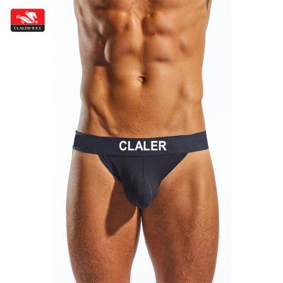 China High Quality OEM Breathable Logo Mix Sizes Custom Design To Relieve Cotton Breathable Custom Men's Underwear Sexy Jockstrap for sale