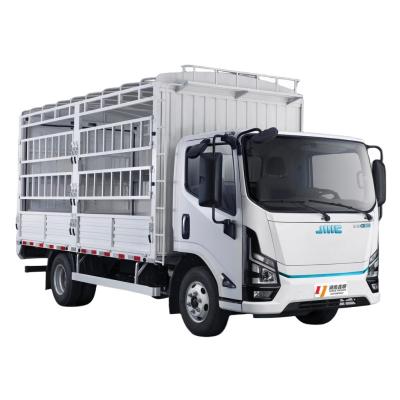 China 4200x2100x2100 Fast Delivery Electric Fruit Truck Light Truck Warehouse Type Cargo Truck for sale