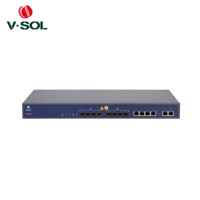 China 10g OLT 19inch 1U 4 EPON OLT Ports For FTTH Solution EPON OLT 4PON Ports V1600D4 for sale