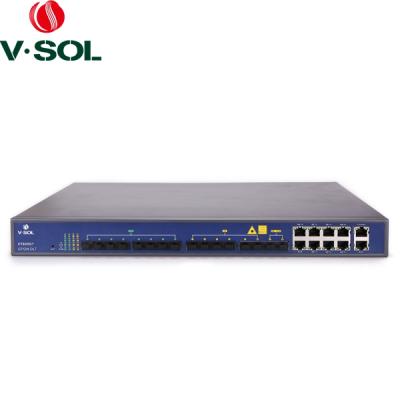 China FTTx VSOL OLT GPON OLT Optical Terminal GPON OLT 8 Port V1600G1 for sale