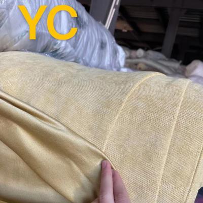 China Factory Breathable Stock Solid Good Quality Heavy Blackout Chenille Curtain Fabric à venda