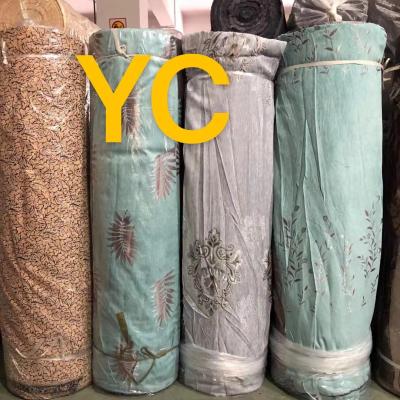 Китай Breathable Good Quality Chenille Jacquard Cashmere Blackout Factory Stock Heavy Curtain Fabric продается