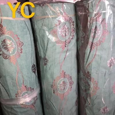 China Breathable Polyester Fabric Blackout Chinese Jacquard Stock Curtain Chenille Fabric Te koop