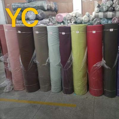 China Clearance Breathable High Quality Cotton Sofa Fabric Canvas Curtain For Living Room for sale