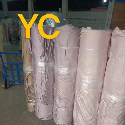 China Clearance Wear Silk Cotton Curtain Breathable High Quality Blackout Fabric Te koop