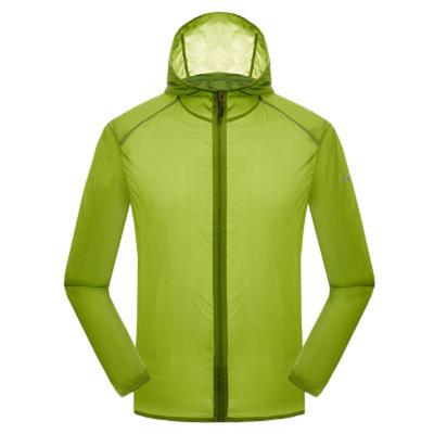 China Ultra-thin Outdoor Summer Clothing Men's UV Protection Anorak Women's Ultrathin Breathable Skin Jacket for sale