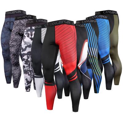 China Breathable Plus Size Outdoor Fitness Pants Men Quick Dry Gaiters Yoga Sports Pants Running Pants for sale