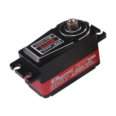 China CYS-BLS55 18KG Titanize Gear CYS-BLS55 18KG Full Metal Waterproof Full Metal Case Waterproof Digital Brushless Ti Gear High Speed ​​Servo For Drift Car for sale