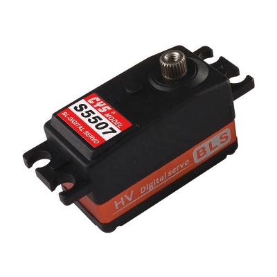 China HT RC CYS-BLS5507 Low-Profile Titanize Digtial HT RC CYS-BLS5507 Brushless Plastic Ti Speed ​​RC Brushless High Speed ​​Servo For RC Drift Car for sale