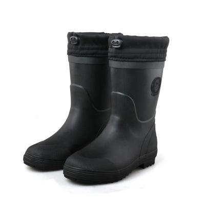 China Anti-odor 3539 High Voltage Insulation Rubber Thermal Thermal Warm Winter Insulated Rain Boots for sale