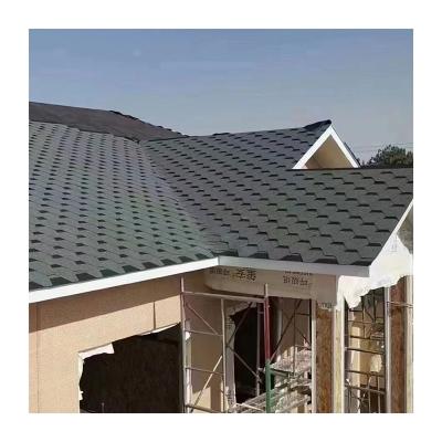 China Modern High grade new design tiles plastic roofing sheets red asphalt roof shingles for sale