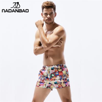 China NADANBAO 2021 Breathable New Products Customized High Quality 3d Printed Summer Mens Beach Shorts for sale