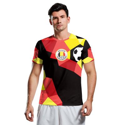 China Wholesale NADANBAO Anti-shrink 202 Brand OEM T-shirt Printing Custom Team T-shirts Gym Football T-shirt World Soccer Oversized Tracksuit for sale