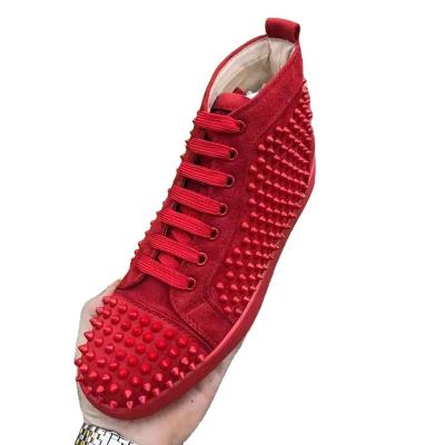 China 2022 Fashion Famous Brands ChristianL Red Bottom Shoes Walking Designer Sneakers For Men Style Women's Casual Shoes for sale