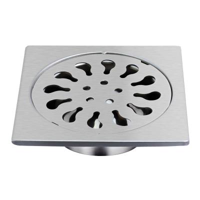 China Modern Factory Supply Large 304 Stainless Steel Floor DrainThickened Drainage Toilet Drain Direct Floor Drain for sale