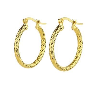 China CLASSIC 2022 fashion earrings jewelry trend 925 sterling silver hoop earrings for women for sale