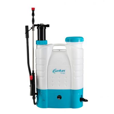 China 16L Agriculture BACKPACK AGRICULTURE BATTERY AND MANUAL OPERATED SPRAYER for sale