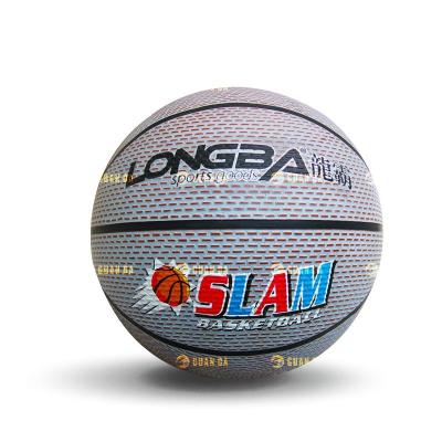 China Outdoor Basketball Court Rubber Best Quality Customize Your Own Basketball Size 7 for sale