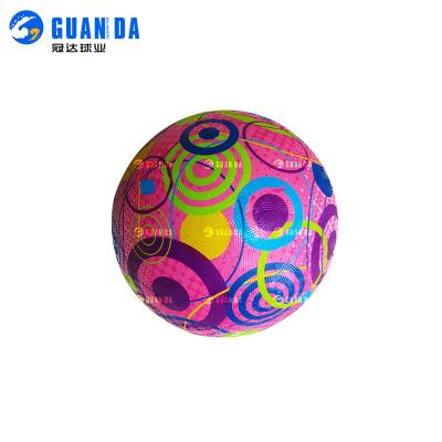 China Hot Sale Eco-friendly Soft Touch Kids Toy Ball Rubber Kicking Playground Balls for sale