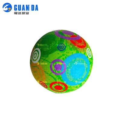 China High Quality Eco-friendly Custom Printing Indoor Outdoor Soft Rubber Sport Bouncing Ball Playground Ball Kick Kick Ball for sale