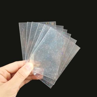 China New Fashion Game Flash Card Laser Card Case Anime Game Flash Card Protective Protective Film for sale