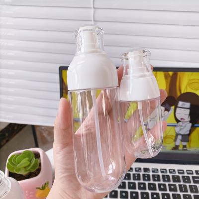 China High Borosilicate 50ml Heat Resistant Glass Cosmetics 100ml And 150ml Empty Spray Bottle Perfume Lotion Set Bottle Face Eye Cream For Trial Use for sale