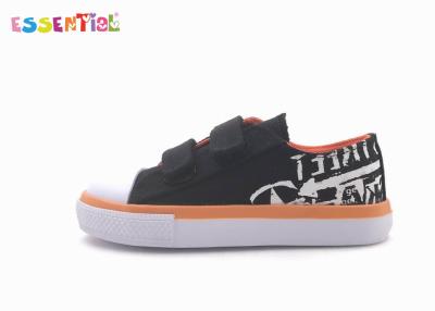 China Comfortable Children'S Casual Shoes / Boys Canvas Shoes Cotton Fabric Lining Material for sale