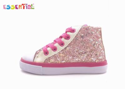 China Embossed Print LOGO Children'S Casual Shoes , Casual Footwear For Girls for sale