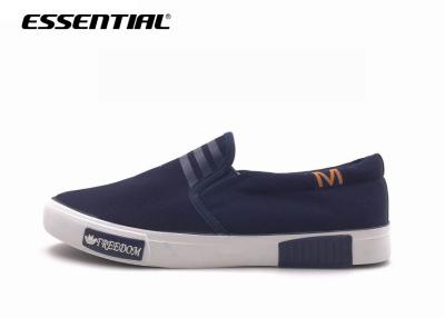 China Fashionable Casual Canvas Sneakers Mens Casual Slip On Shoes Multi Color for sale