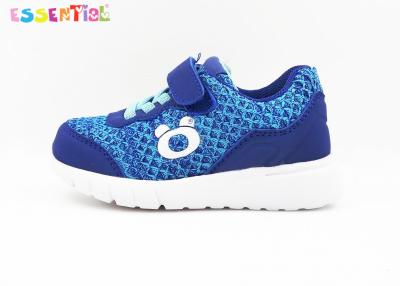 China Comfortable Outsole Youth Sports Shoes Breathable Synthetic Knit Fabric Upper for sale