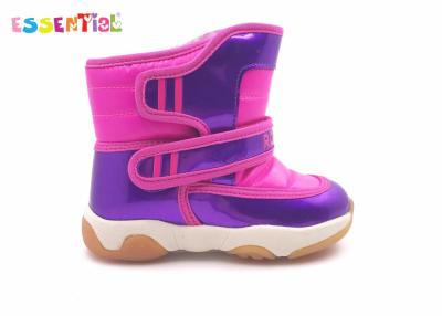 China Nylon Fabric Upper Toddler Girl Winter Boots  Non Slipping Sole For Winter for sale