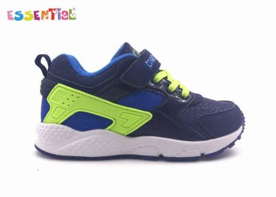 China Instep Strap Youth Boys Athletic Shoes / Breathable Running Shoes Low Cup Style for sale