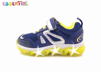 China Breathable LED Light Sneakers Cushioned Comfort Insole Soft Mesh Shoe Lining for sale