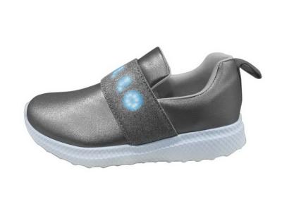 China LED Screen Light Up Flashing Sneaker Light Weight Sport Shoes USB Rechargable for sale