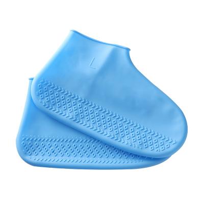 China Hot Sale High Quality Waterproof Rain Shoe Overshoe Silicone Rubber Protector Reusable Waterproof Boots Cover For Men Women Non-slip for sale