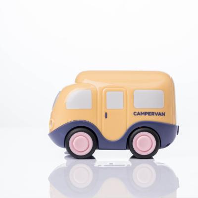 China Pull Out Car Free Fashion Cartoon Top Axle Battery Kids Witness Model Racing New Boys Small Indoor Plastic Racing Mini Car Toy for sale