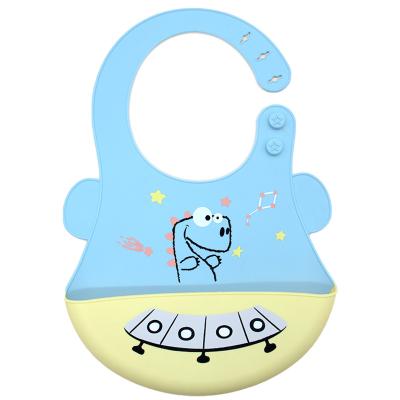 China Wholesale Free Sample Viable Baby Eating Large Disposable Three-Dimensional Waterproof Soft Kids Bib Bibs for sale