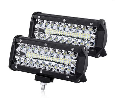 China Cheap price high quality hardened aluminum profile off road led 7 inch fog light 120w light bar 12v drive for off road truck for sale