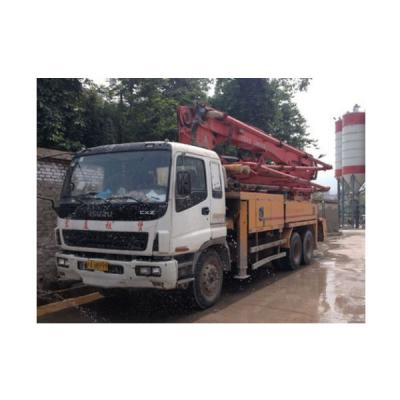 China Garment Shops Putzmeister Concrete Pump Truck , Used Quality Pump Truck for sale