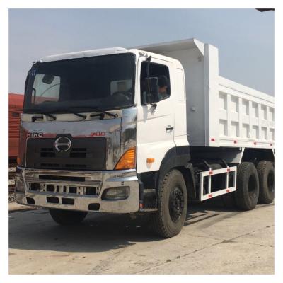 China Used construction industry hino dump truck, 6*4 with good condition dump truck for sale for sale