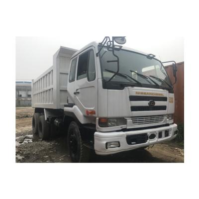 China Japan Used Sinotruk NISSAN Dump Truck 6X4 , 20 Ton Tipper Tipper Truck For Africa 4 - 6L for sale