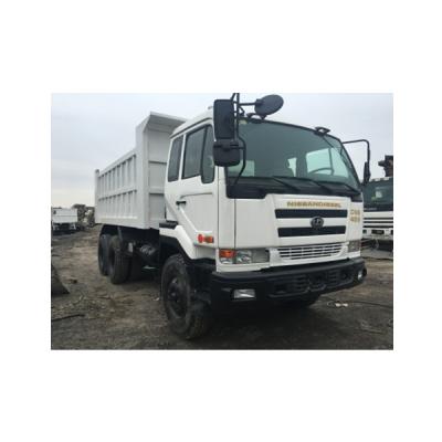 China Used Japan Sinotruk NISSAN Dump Truck 6X4 Tipper Dump Truck For Africa 4 - 6L Good Condition 6X4 Dump Truck for sale