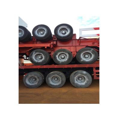 China Truck trailer used trailer chassis for supply container 2axles 3 axles cheap price for sale