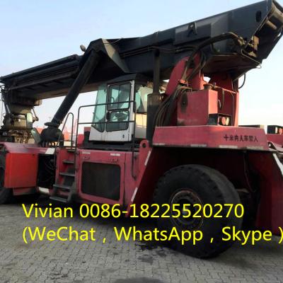 China Construction worksÂ   Used Kalmar DRS Container Reach Stacker With Good Condition For Sale for sale