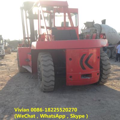 China Building Material Shops Running Condition Used Forklift Kalmar 20ton 25ton Diesel Engine Powered In Sale for sale