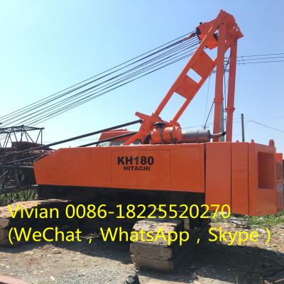 China Other Used Original Japan Hitach i KH180 50Ton Crawler Crane For Sale for sale