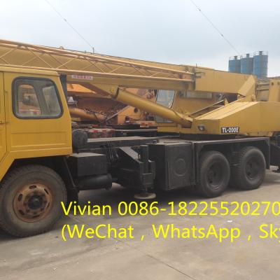 China TRUCK CRANE Used Kato 20Ton hydraulic mobile truck crane with mitsubishi engine for sale for sale